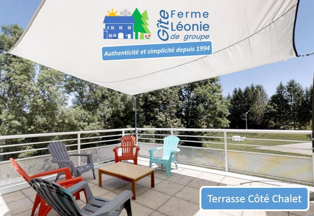 Apf France Handicap - Ferme Leonie Saint-Laurent-en-Grandvaux Exterior photo
